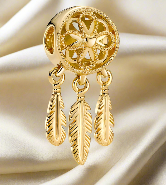 Gold Spiritual Dreamcatcher