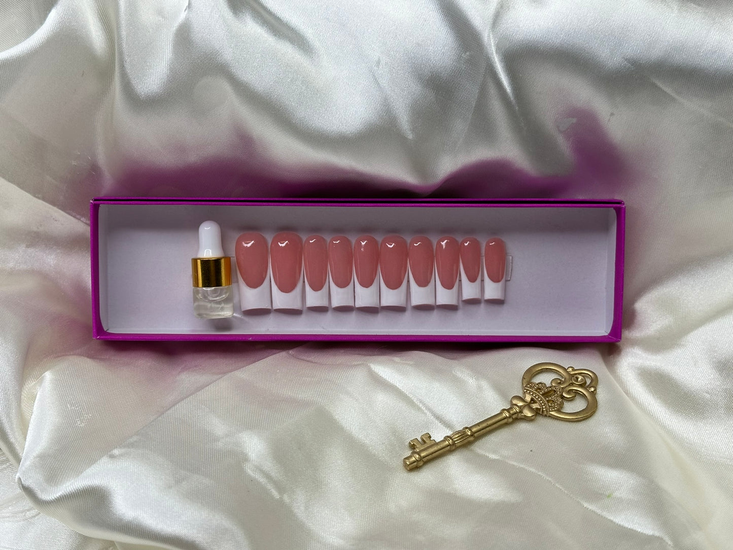 Handmade Acrylic French Tip