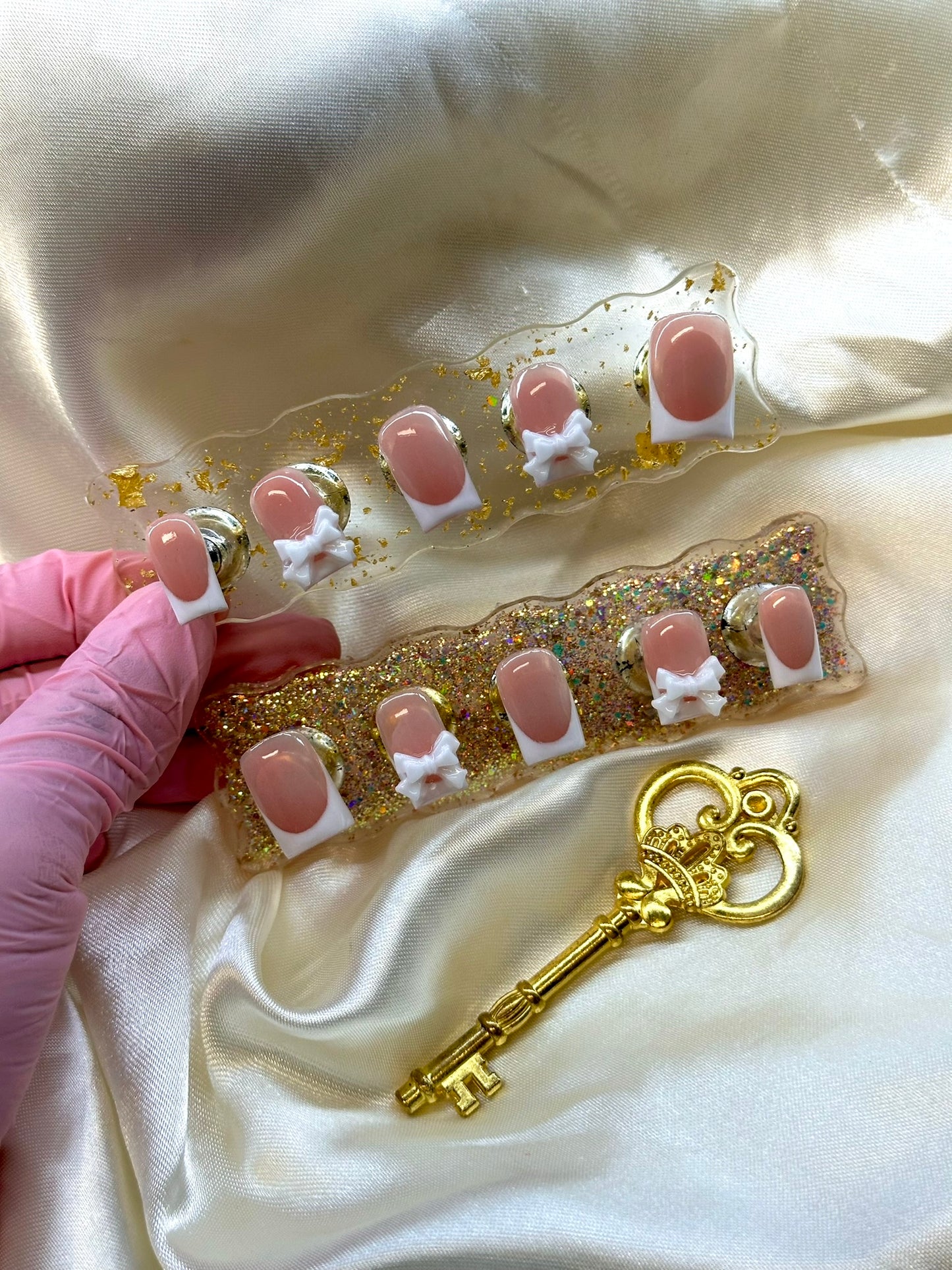 Handmade Acrylic French Tip
