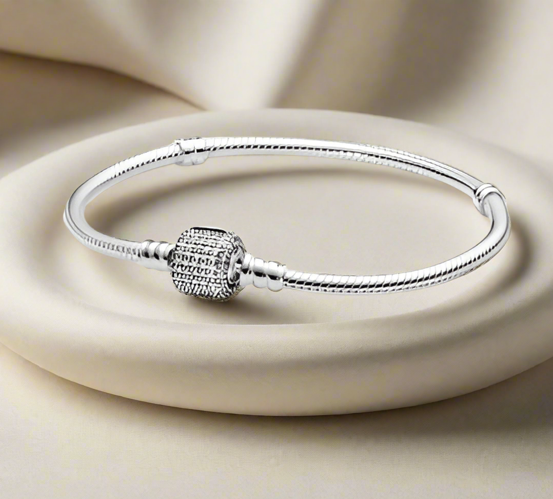 Silver Pandora Sparkling Pave Bracelet