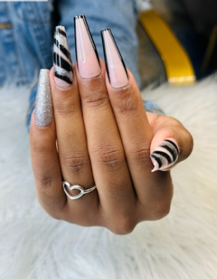 Black and Silver Mix