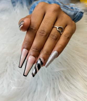 Black and Silver Mix